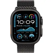 Apple Watch Ultra 2 49mm Black Titanium Case GPS + Cellular Loop (S) (Milanese)