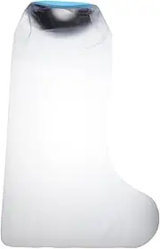Waterproof Shower Foot Cast Protector 1pc Bath Shower Aid Postoperative Foot Cover Sturdy Material Easy to Open and Close Suitable for Most Adults
