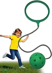 Ankle Skip Ball for Kids | Assorted Colors Rotating Soft Single-Leg Swing Jumping Ring,Outside Exercise Skipping Toy Coordination Fitness Sports Ball for Birthday