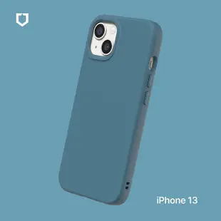 RHINOSHIELD 犀牛盾 iPhone 13 6.1吋 SolidSuit 經典防摔背蓋手機保護殼-經典款海潮藍