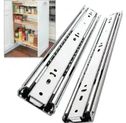 1 Pair Heavy Duty Locking Drawer Slides Full Extension Runners