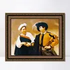 Framed Canvas Print The Fortune Teller by Michelangelo Merisi da Caravaggio