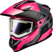 GMAX GM-11S Ronin Helmet W/Electric Shield Sm Black/Grey/Pink A41151264