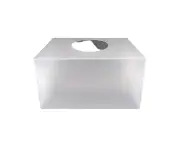 Red lottery box lottery box collection box lottery box blank plastic packaging box voting lottery box lottery box