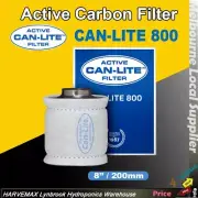 Can Lite 800 Active CAN-LITE Filter 8" / 200mm Active Carbon Filter