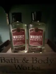 Lot TWO Bath & Body Works FOR MEN WHISKEY RESERVE 3-in-1 Body Hair and Face Wash