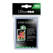 Ultra Pro 2.5 inch x 3.5 inch Antimicrobial Card Sleeves 100 Pack