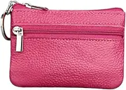 [MOBUTOFU] Mini Wallet for Women Fashion Pu Leather Coin Purse Key Money Organizer Zipper Pouch for Women