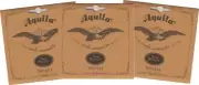 LOT/3 Sets Aquila USA 10U High G Tenor Ukulele String Set - All Nylgut