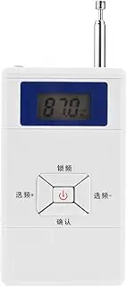 XUMIUZIY Portable Mini Wireless FM Transmitter,70MHz~108MHz Stereo FM Converter Adapter Radio Receiver Station,Excellent Heat Dissipation