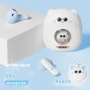 Anime Jujutsu Kaisen SatoruGojo Wireless Bluetooth Headset Earphone W/Plush Case
