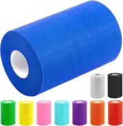 1Pcs 15CM X 100Yards(300Ft) Royal Blue Tulle Fabric Roll, Tulle Organza Fabric S