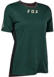 Fox Racing Defend Short Sleeve MTB Jersey - Womens - Emerald - 2022