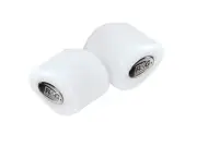 R&G Crash Protectors White - Aero Style (SYMMETRICAL Kit) BMW M1000R 2023 - 2024