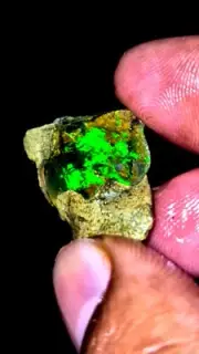very rare Natural Ethiopian Opal Rough, Raw Opal, welo fire opal, 1722