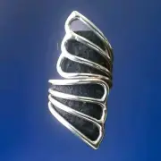Erick's Sterling Silver Encounter Ring Taxco.925. Size 8