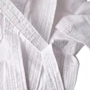 Alliance White Waffle Bathrobe