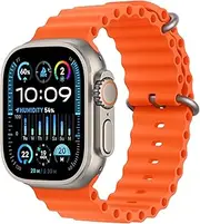 [Apple] Watch Ultra 2 GPS + Cellular 49mm Titanium Case with Orange Ocean Band