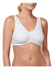 [Amoena] 2128 Frances Soft Cup Leisure Bra in White