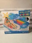 Intex Swimming Pool Inflatable Lounge Floating Chair Headrest Float