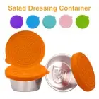 Salad Dressing Containers to Go 6pcs 1.6 oz Condiment Cup with Lids Dipping Cup〠