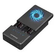 Simplecom SD560 Dual Bay NVMe M.2 SSD Enclosure Offline Clone Docking Station USB 3.2 Gen2 10Gbps SD560