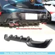 Rear Bumper Diffuser Fit For Toyota Corolla Hatchback E210 Painted Gray #1G3 (for: Toyota)
