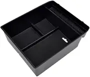 ATATHXHQay Car Armrest Storage Box Tray Compatible for Tacoma Land Cruiser Prado 120 FJ120 KDJ 120 125 2004-2009 Center Console Organizer(Without Fridge)