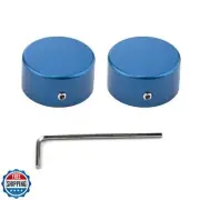 DIAO79NI Footswitch Topper Guitar Metal Pedal Button Caps with 1 Hex Wench In
