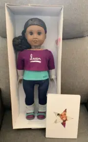 American Girl GOTY 2017 GABRIELA MCBRIDE 18" Doll with Book NEW IN BOX