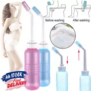 560ML Hygiene Care Washer Water Bidet Sprayer Peri Portable Bottle Shower NAT