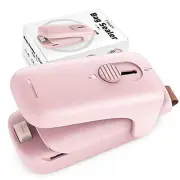 Mini Chip Bag Sealer,Handheld Heat Vacuum Sealer Cutter,Portable Resealer8496