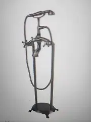 AKDY Stand Alone Tub Filler Mount Free Standing 39.37" Tub Bronze -Easy Install