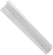 CCINEE 26 Gauge White Floral Wires 16 Inch Stem Wires for Florist Crafts Making