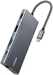 Anker USB C Hub, PowerExpand 11-in-1 USB C Hub Adapter, with 4K@60Hz HDMI and DP