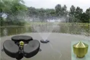 Matala Floating Fountain Pond Aerator 1/2 HP With Type A Nozzle 110V 65Ft. Power