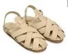 Farm Rio Synthetic Raffia Zigzag Sandals womens size 8 Vegan A1