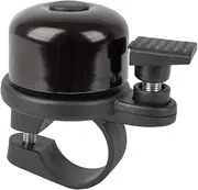 Hama AirBell® Bicycle Bell for Apple AirTag (AirTag Holder, AirTag Attachment, AirTag Hideaway Bicycle, Theft Protection, Tracking, 85 dB, 2.2 cm Diameter) Black