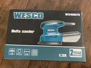 WESCO Compact 1.3A Mouse Detail Sander WS4067U NEW