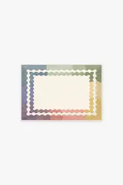 Bath Mat | Multicolour Bath Mat The Home Edit Wavy Rainbow Bath Mat | Ruggable