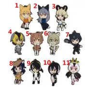 Anime Kemono Friends rubber Keychain Key Ring Straps Rare cosplay