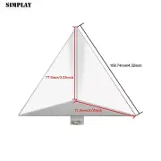 Corner Reflector (Standard 2) for Automotive Calibration RCS Target Simulation