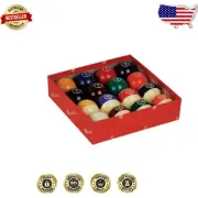 Continental 2.25" Pool Ball Set - Durable Phenolic Resin Billiard Balls