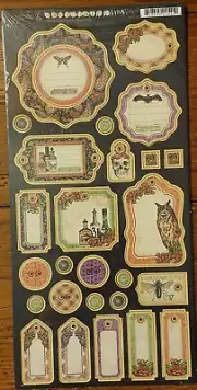 Graphic 45 RARE ODDITIES Chipboard 1 NEW Sealed