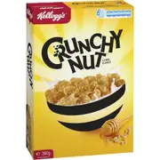 2 Pack Kellogg's Crunchy Nut Corn Flakes Breakfast Cereal, 380g