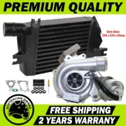 Upgrade Billet Turbo + 60mm Intercooler For Mitsubishi Challenger 4D56 2.5L VT10 (for: Mitsubishi)