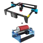 [BR Direct] TWOTREES® 10W TTS-10 PRO Laser Engraver+Automatic Roller Engraving Module 300x300mm Engraving Area APP Conne