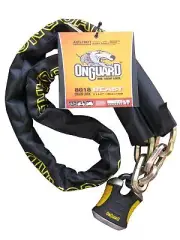OnGuard Beast 6' Chain Lock for Motorcycle Scooter ATV Bicycle On Guard 8018