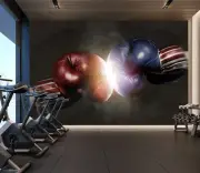 3D Boxing 4745NA Wallpaper Wall Murals Removable Wallpaper Fay