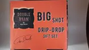 GLEN BOURB DOUBLE DRAM BIG SHOT DRIP-DROP SHOT GLASS GIFT SET